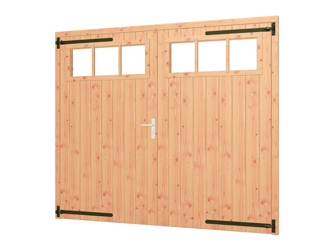 Trendhout Opgeklampte Dubbele Deur XL Met Bovenraam 254 x 217 cm (2540 x 2170 mm) - Afbeelding 1